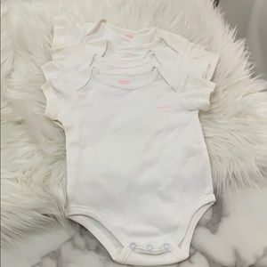 Calvin Klein Baby Onesies 4 pc. Set